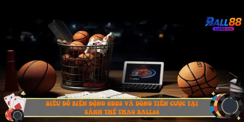Biểu đồ biến động Odds và dòng tiền cược tại sảnh thể thao Ball88